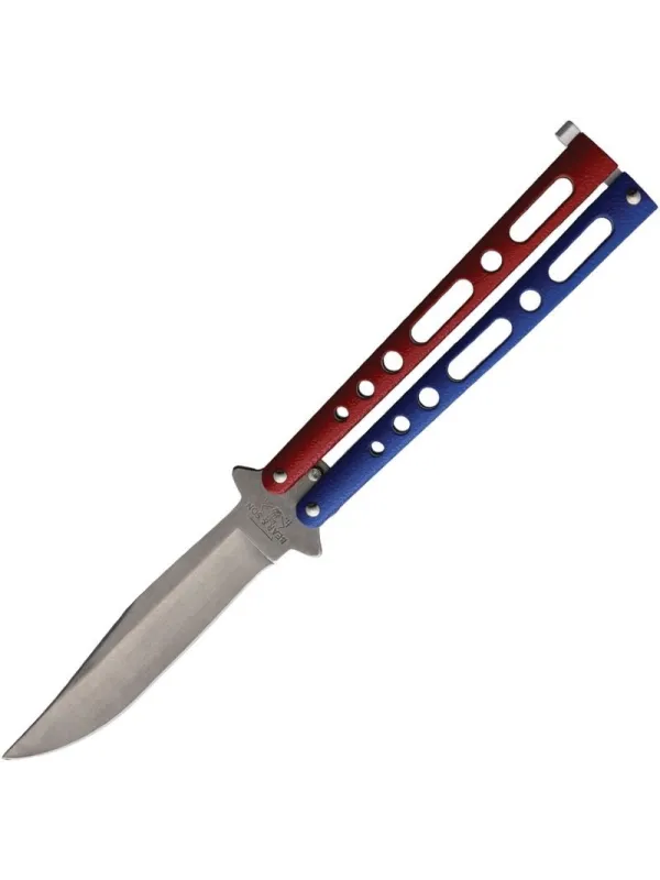 Bear & Son 5" Butterfly Red White Blue 117RWBSW BC117RWBSW Bear & Son Bear & Son 5" Butterfly Red White Blue 117RWBSW BC117RWBSW Bear & Son