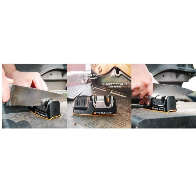 Work Sharp Kitchen Edge Knife Sharpener WSKTNKES-I Work Sharp