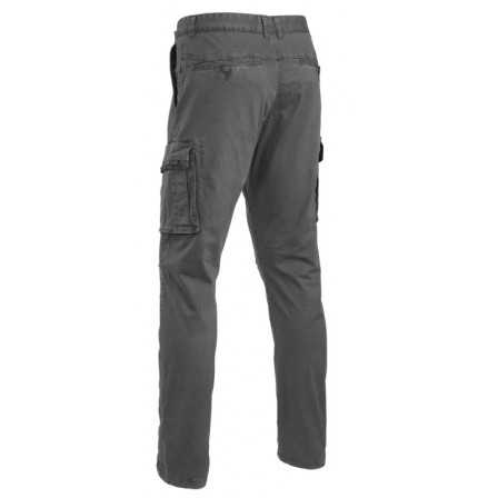 D.FIVE Long Cargo Pant Wolf Gray