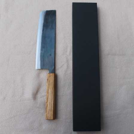 Tosa Tsukasa Nakiri 180 Kuro Oak Shirogami 1