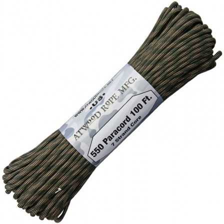 Paracord 7 strand 550lbs - 250kg Cavalry 100ft (30m)