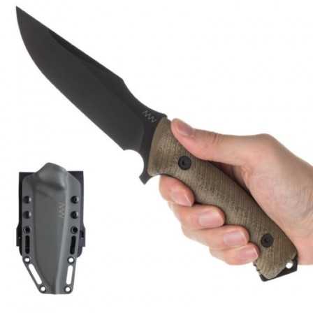 ANV Knives M311 Spelter DLC Black Elmax Micarta Olive