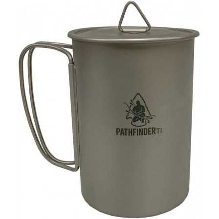 Pathfinder Titanium Cup and Lid 600ml