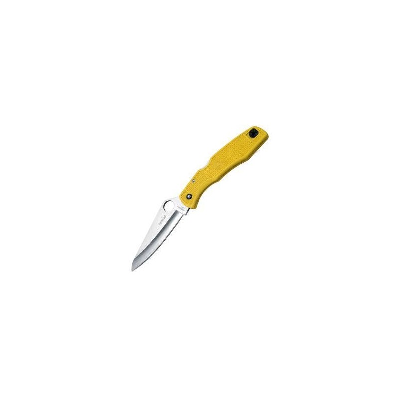 Spyderco Pacific salt yellow plain